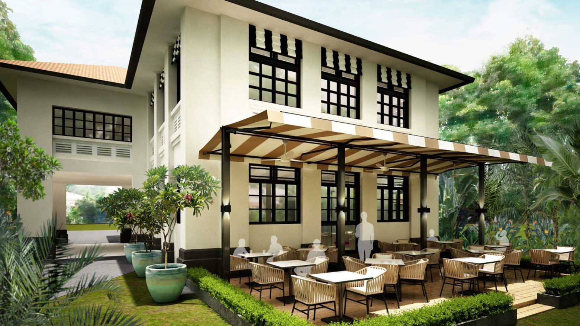 NUSS Mandalay Guild House Singapore rendering